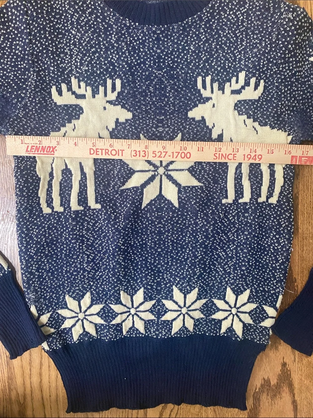 Womens Vintage Catalina Sportswear Crewneck sweater fair aisle Scandinavian S